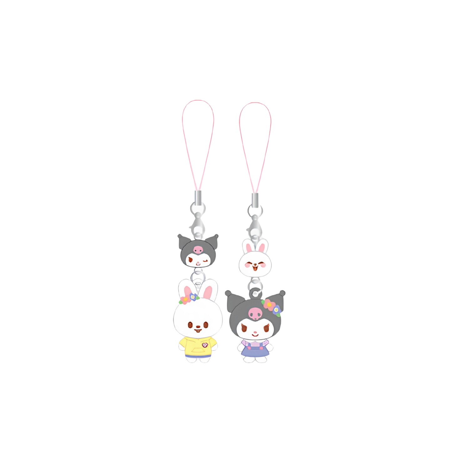 (PRE-ORDER) SKZOO x SANRIO CHARACTERS - MINI FIGURE COUPLE KEYRING