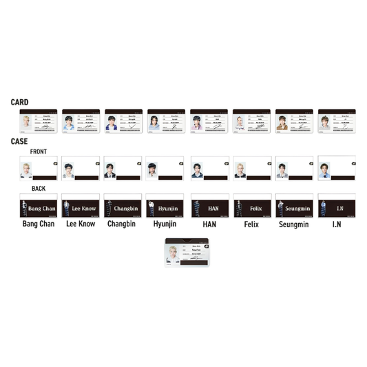 (PRE-ORDER) Stray Kids 'RUN IT JAPAN' - Profile Card Set