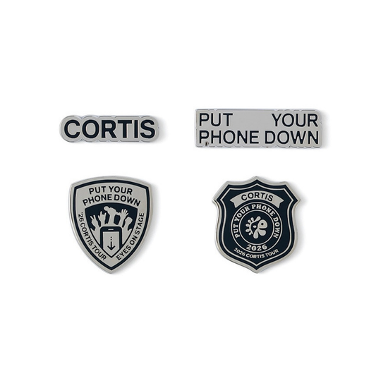 (PRE-ORDER) CORTIS 'PUT YOUR PHONE DOWN' - PYPD BADGE SET