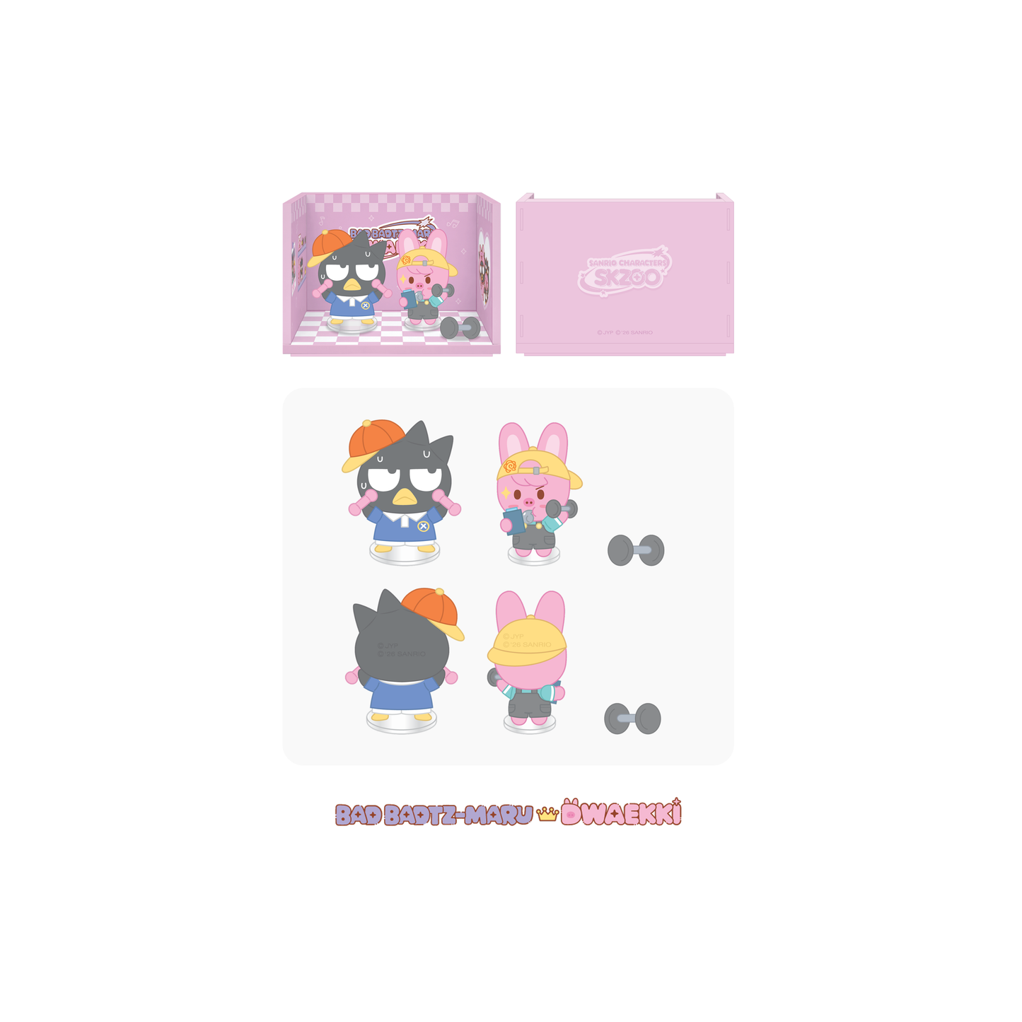 (PRE-ORDER) SKZOO x SANRIO CHARACTERS - ROOM FIGURE