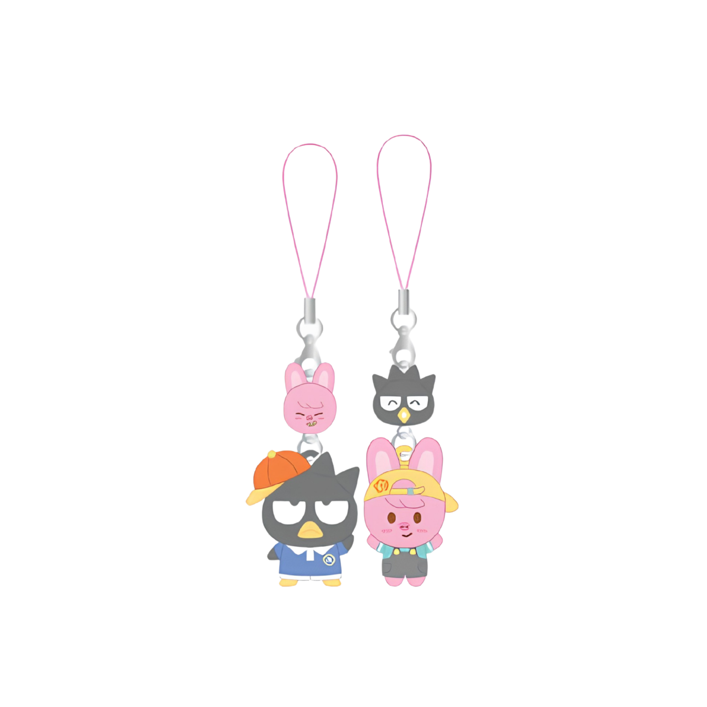 (PRE-ORDER) SKZOO x SANRIO CHARACTERS - MINI FIGURE COUPLE KEYRING