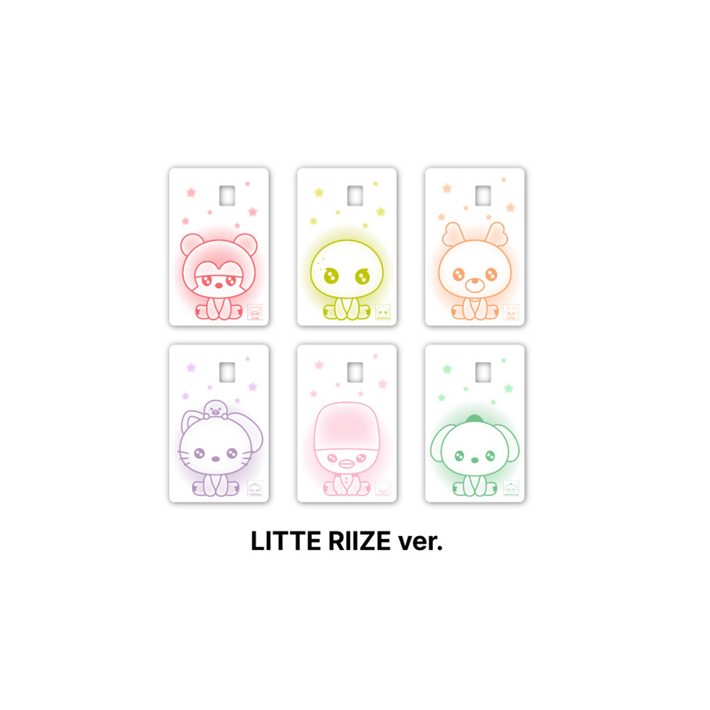 (PRE-ORDER) RIIZE [ARCHIIVE²] POP-UP - CARD COVER STICKER