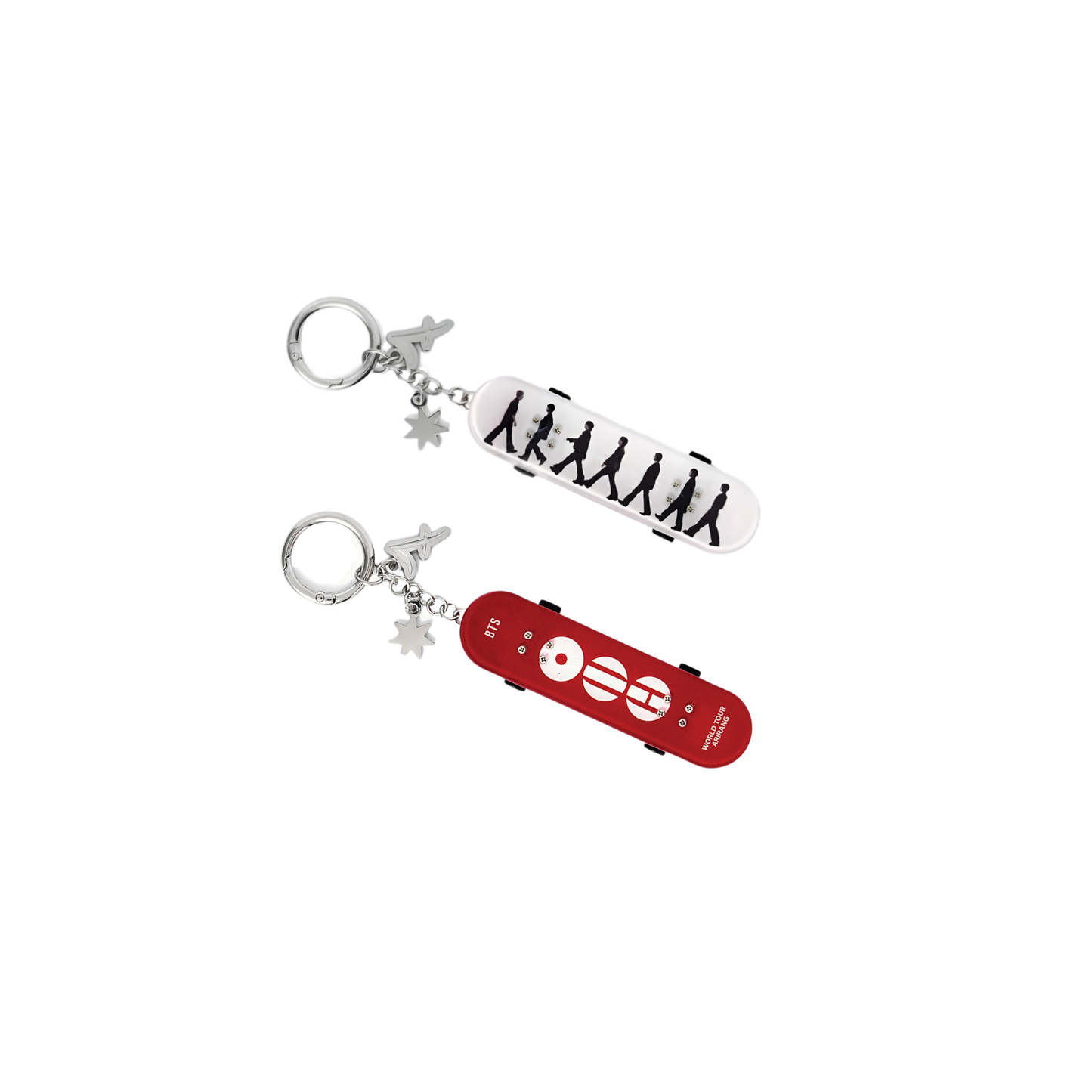 (PRE-ORDER) BTS 'ARIRANG' TOUR MERCH - MINI SKATEBOARD KEYRING