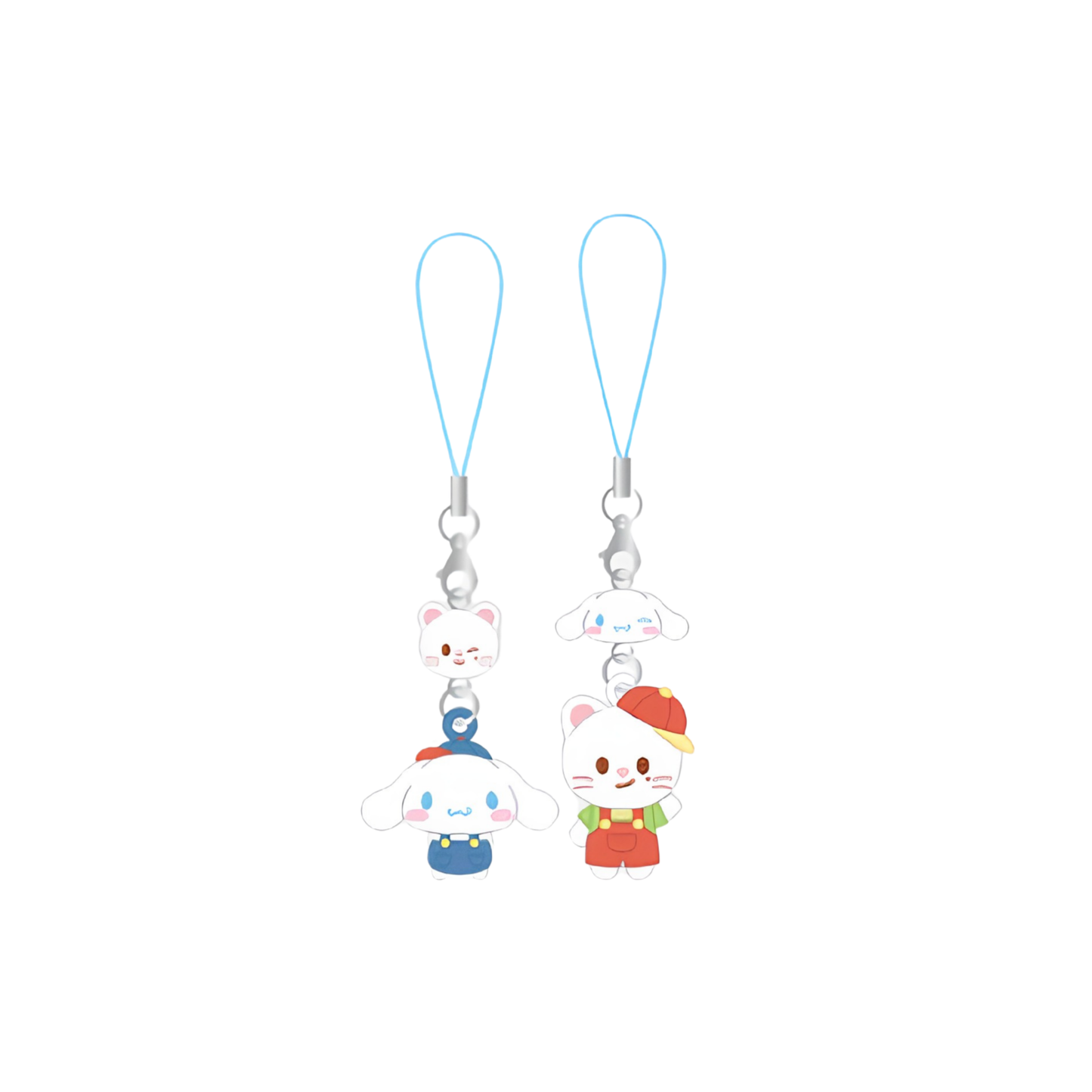 (PRE-ORDER) SKZOO x SANRIO CHARACTERS - MINI FIGURE COUPLE KEYRING
