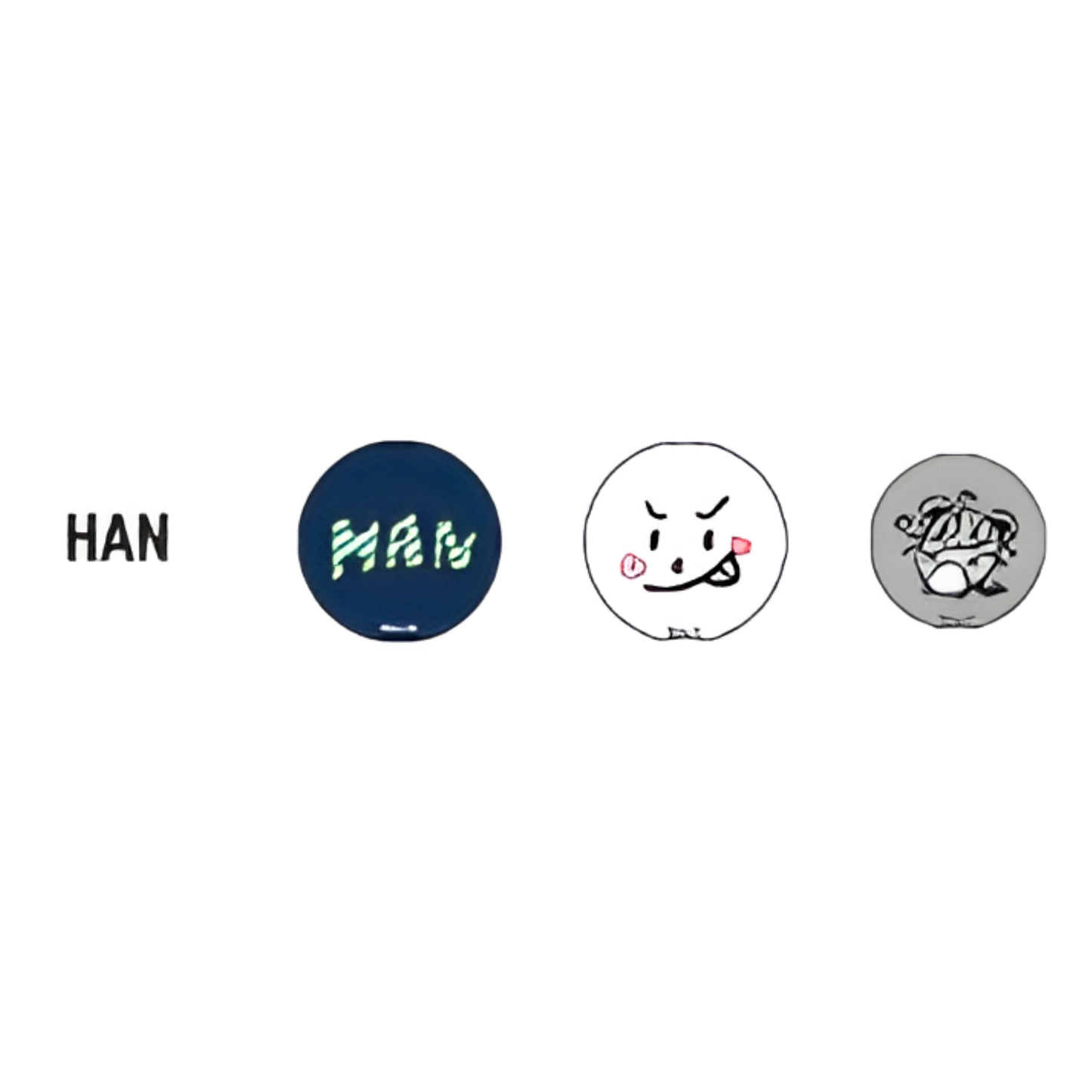 (PRE-ORDER) Stray Kids 'RUN IT JAPAN' - Badge Set