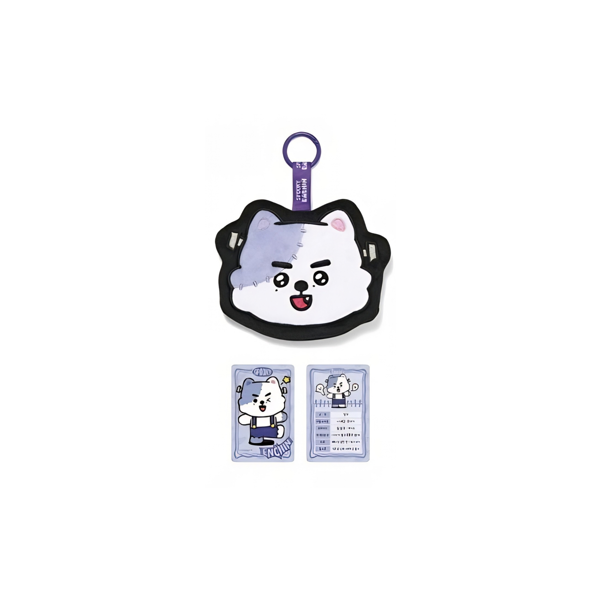 (PRE-ORDER) ENHYPEN 'SPOOKY ENCHIN' POP-UP - PLUSH POUCH KEYRING