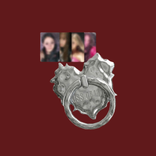 (Pre-Order) KISS OF LIFE [Who is she] CAFE - HEART RING HOLDER