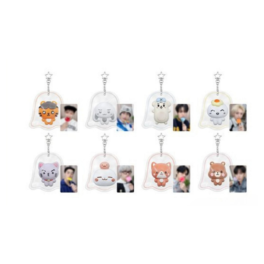 (PRE-ORDER) ATEEZ 'ATINY'S VOYAGE: TINY MYSTERY' - GHOST SQUISHY KEYRING