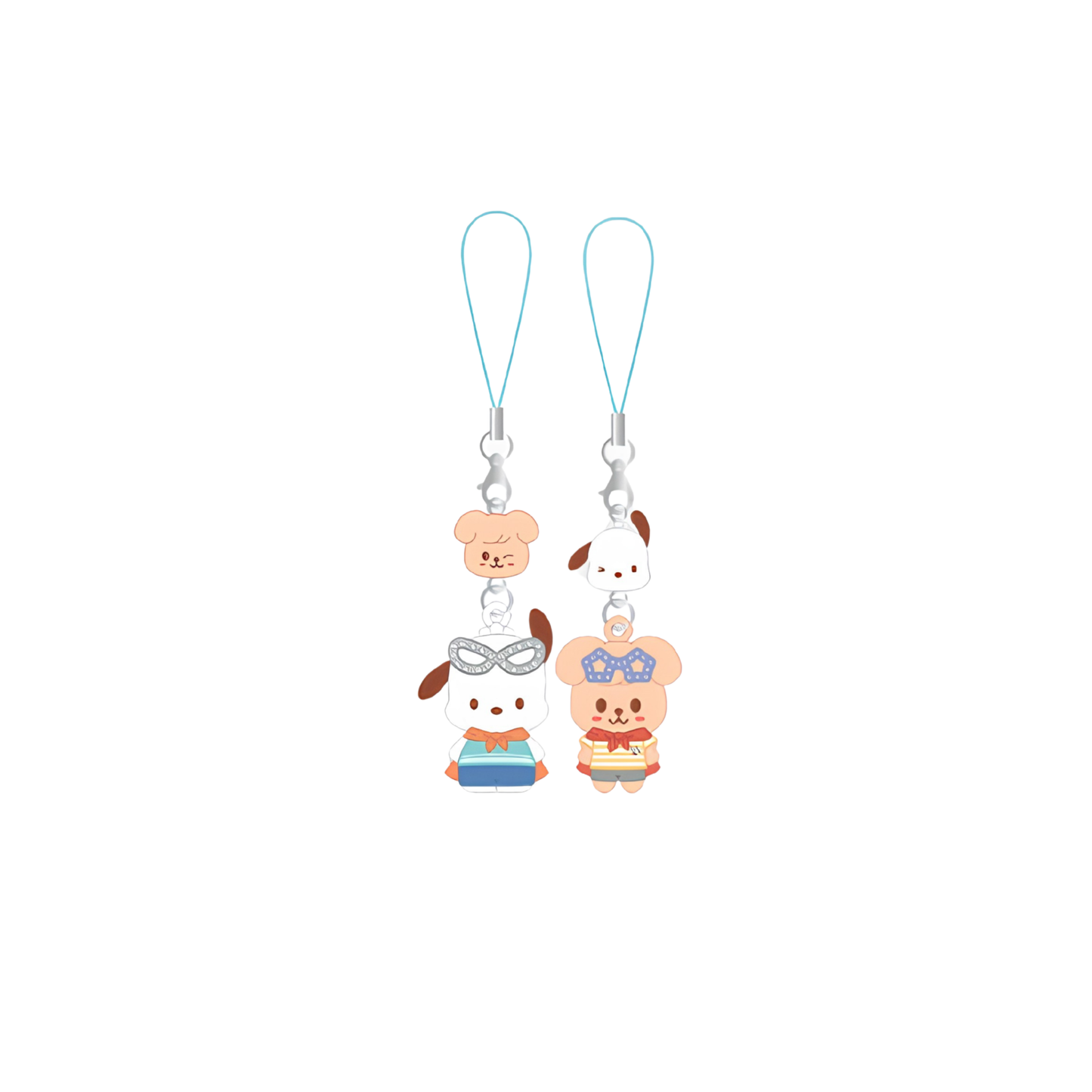 (PRE-ORDER) SKZOO x SANRIO CHARACTERS - MINI FIGURE COUPLE KEYRING