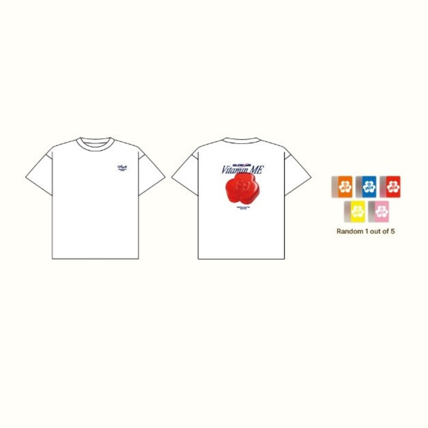 (PRE-ORDER) fromis_9 [Glow ME] POP-UP - T-SHIRT