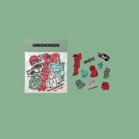 (PRE-ORDER) CORTIS [GREENGREEN] POP-UP - STICKER SET