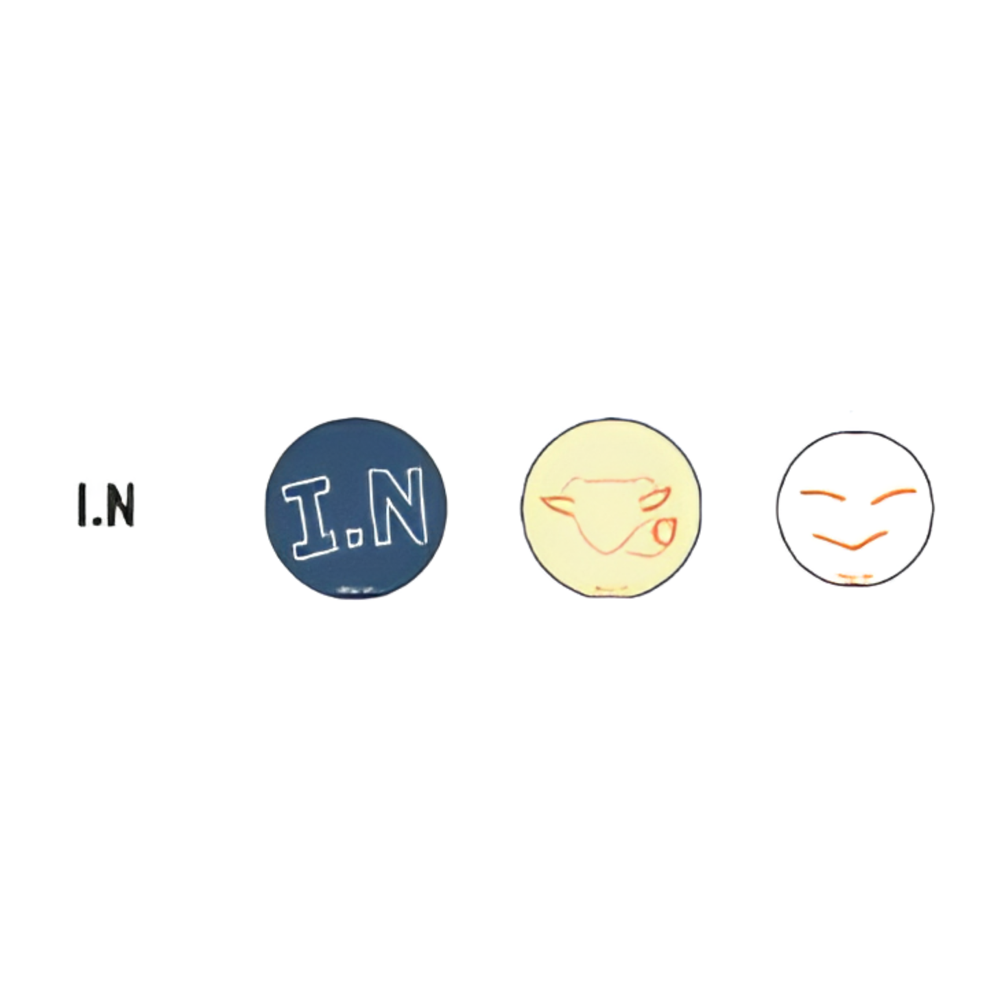 (PRE-ORDER) Stray Kids 'RUN IT JAPAN' - Badge Set