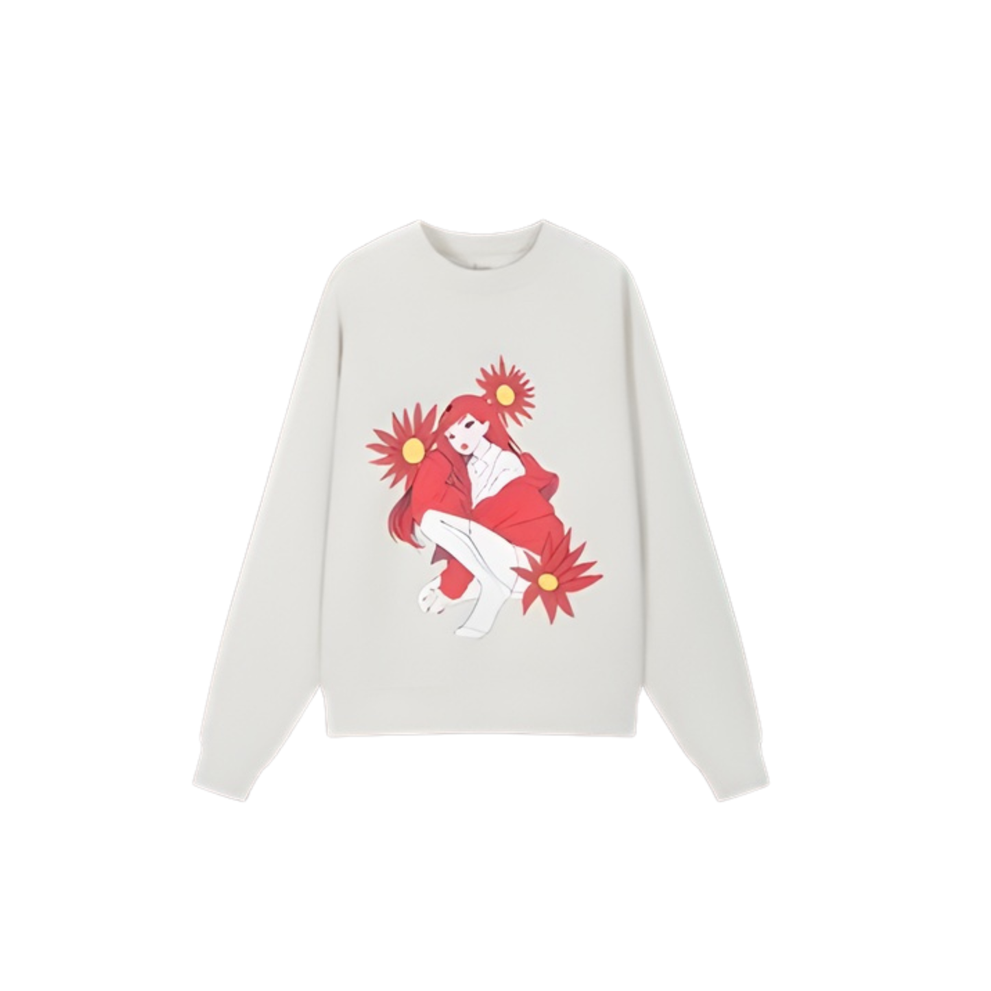 (PRE-ORDER) JENNIE 'A YEAR IN RUBY' - ANIME CREWNECK