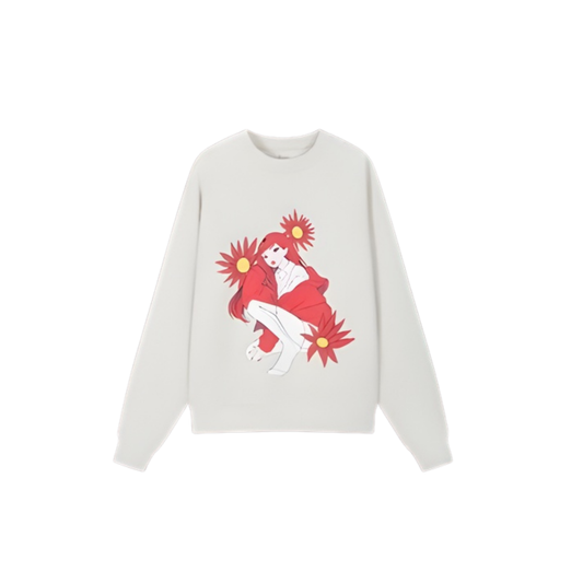 (PRE-ORDER) JENNIE 'A YEAR IN RUBY' - ANIME CREWNECK