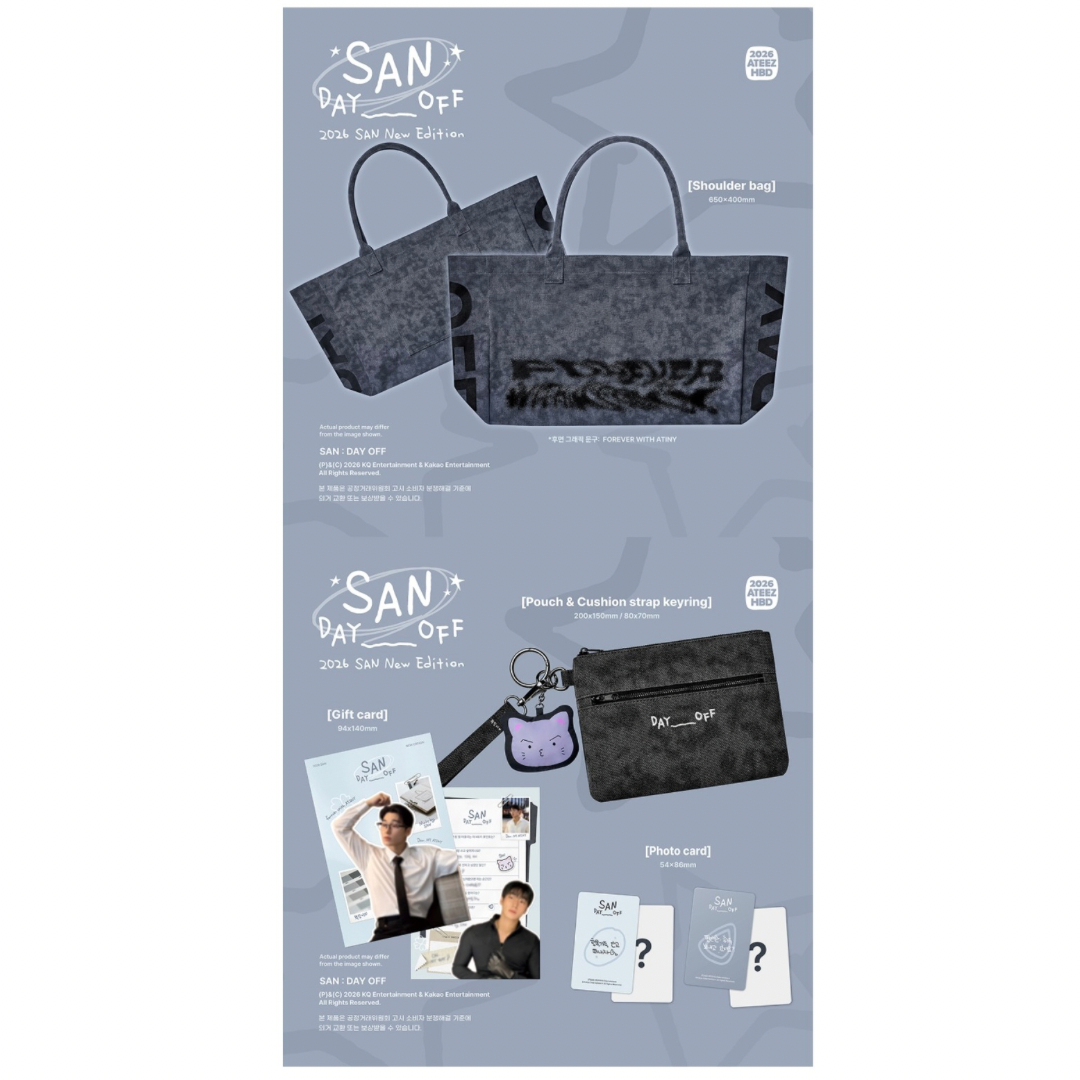[PREORDER] [SAN] : DAY OFF - BIRTHDAY SET MD (+3 POB 4cut)