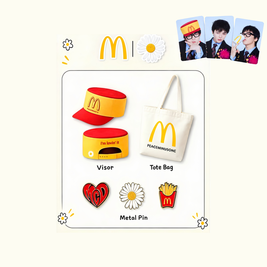 (PRE-ORDER) McDonald's X PEACEMINUSONE SPECIAL SET with PC