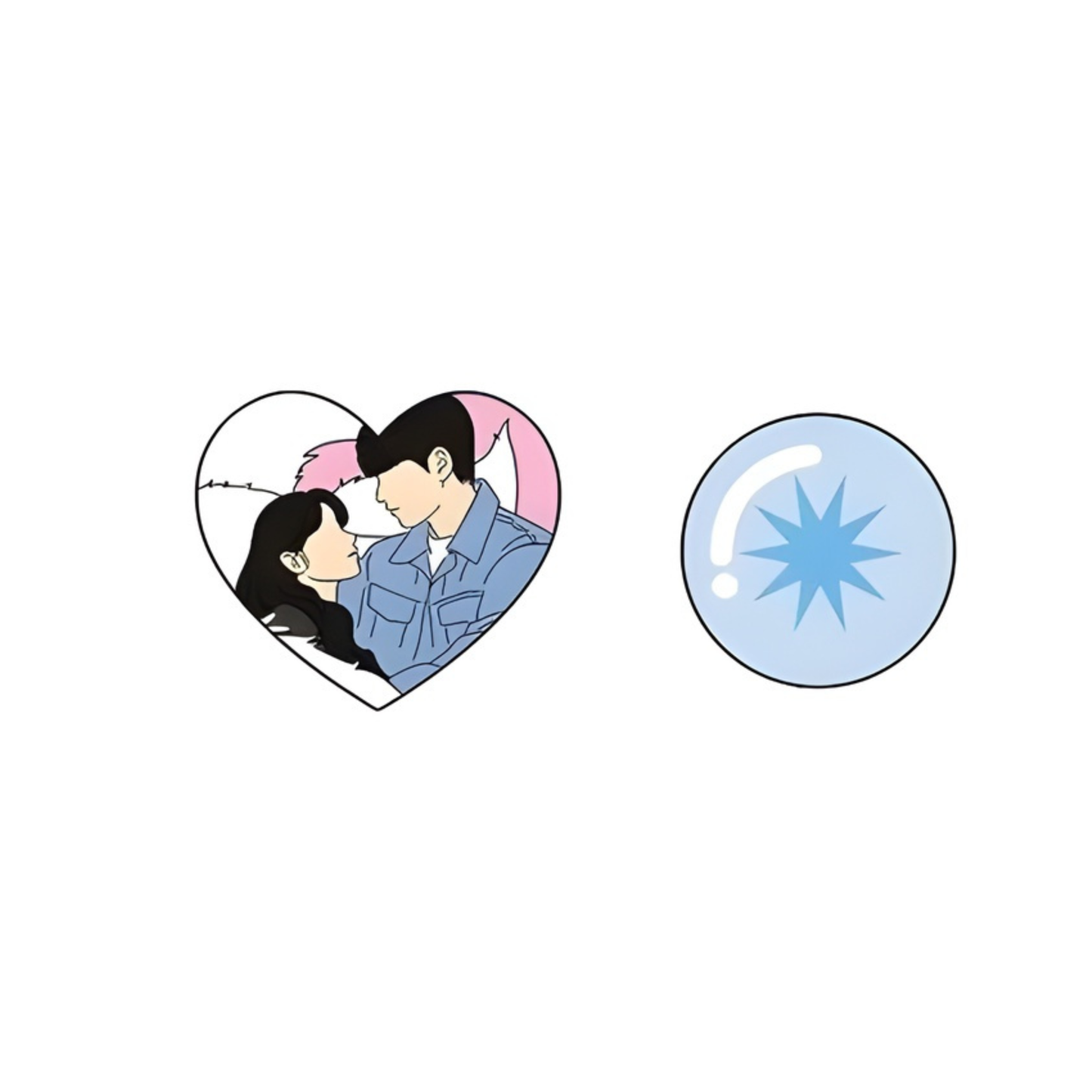 (PRE-ORDER) NO TAIL TO TELL POP- UP - METAL BADGE SET