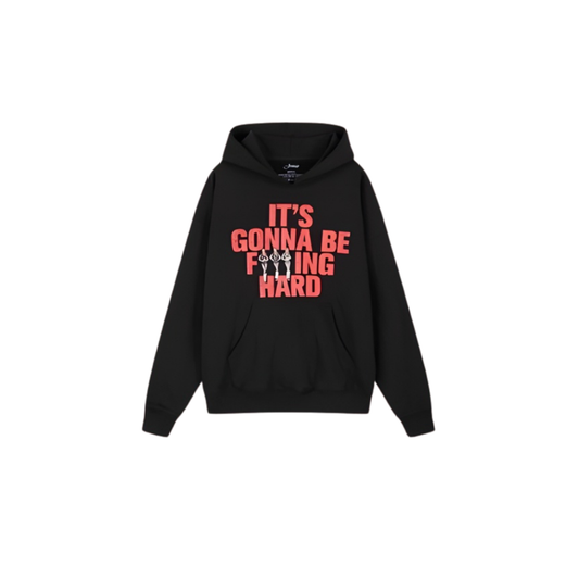 (PRE-ORDER) JENNIE 'A YEAR IN RUBY' - BLACK HOODIE