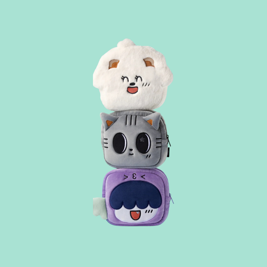 (Pre-Order) TXT PPULBATU x WHIZZY - SQUARE FACE POUCH
