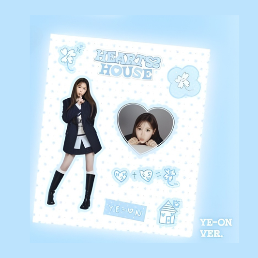 (PRE-ORDER) 2026 Hearts2Hearts <HEARTS 2 HOUSE> MD - STICKER SET