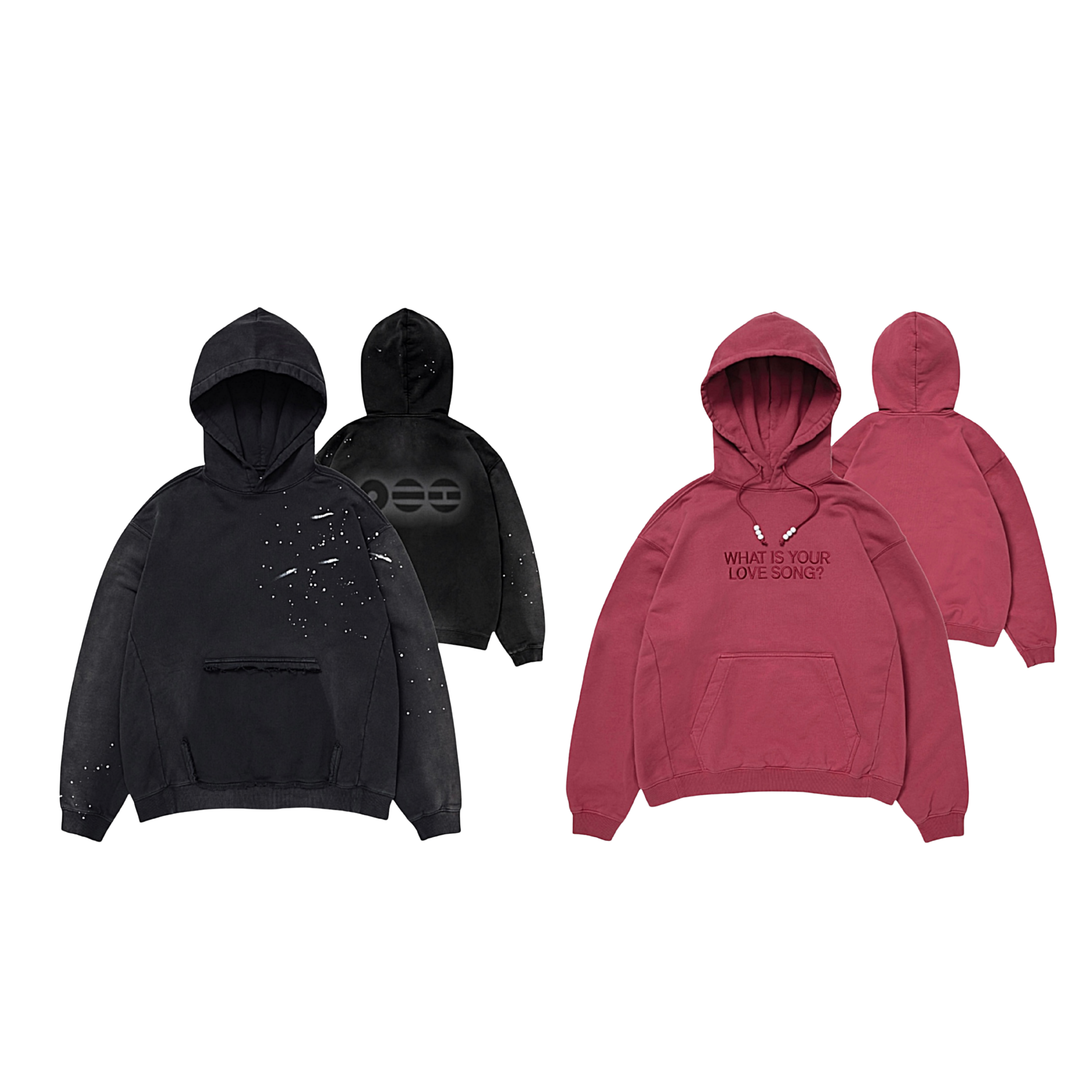 BTS POP-UP : ARIRANG Hoodie | Official Limited Edition Merch | Black ...