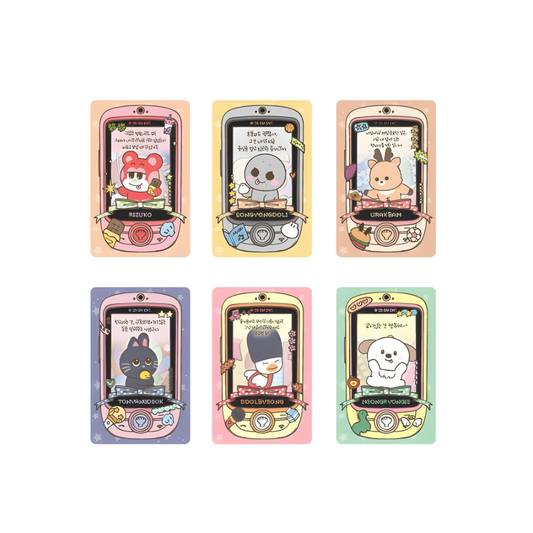 (PRE-ORDER) RIIZE x BONOBONO MD - MESSAGE PHOTOCARD (RANDOM)