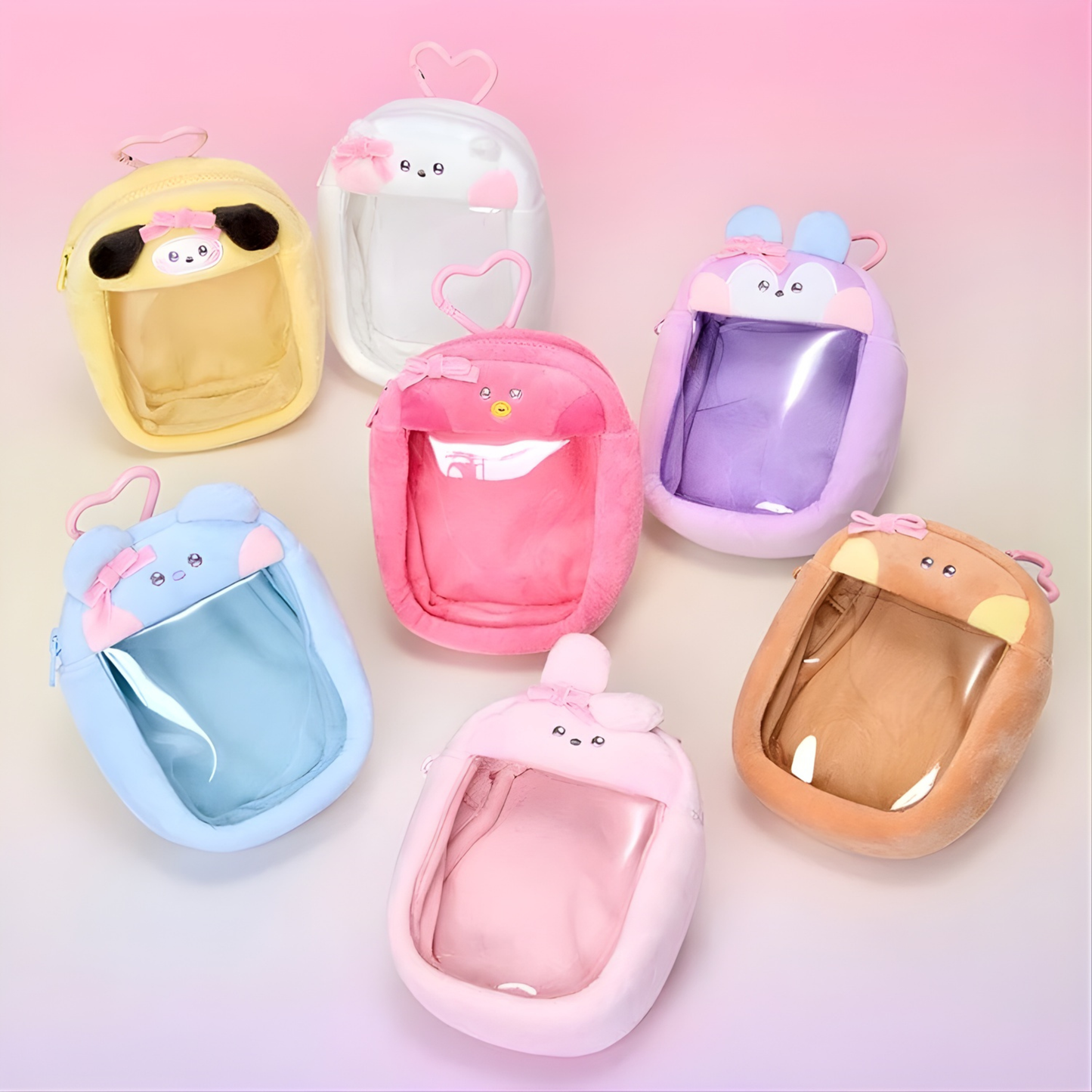 (PRE-ORDER) BT21 RIBBONED U - CHARM POUCH