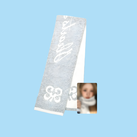 (PRE-ORDER) 2026 Hearts2Hearts <HEARTS 2 HOUSE> MD - SLOGAN MUFFLER SET