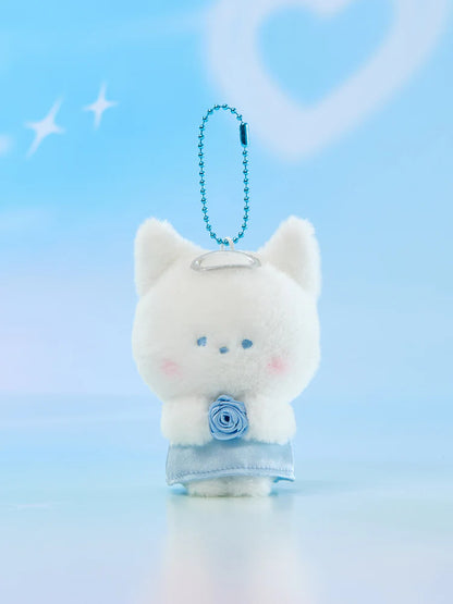 [PRE-ORDER] ZERONI X Line Friends Angel Plush Keyring - ZEROBASEONE