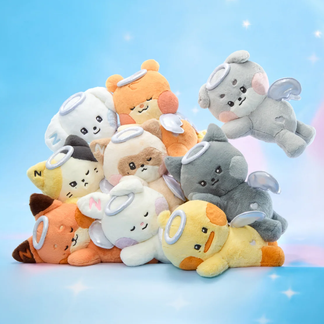 [PRE-ORDER] ZERONI X Line Friends Angel Big Lying Plush - ZEROBASEONE