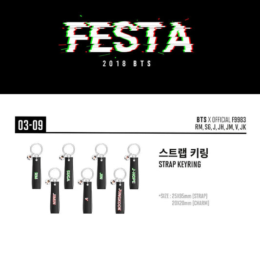 BTS FESTA 2018 Strap Keyring – Jimin