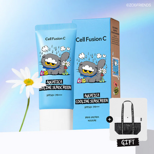(PRE-ORDER) ZO&FRIENDS x Cell Fusion C – Cooling Sunscreen + Beach Bag