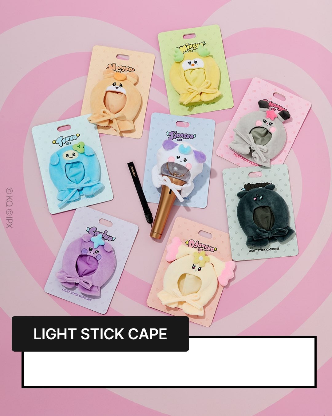 (PRE-ORDER) MIGHTEEZ (ATEEZ) POP-UP - LIGHTSTICK CAPE