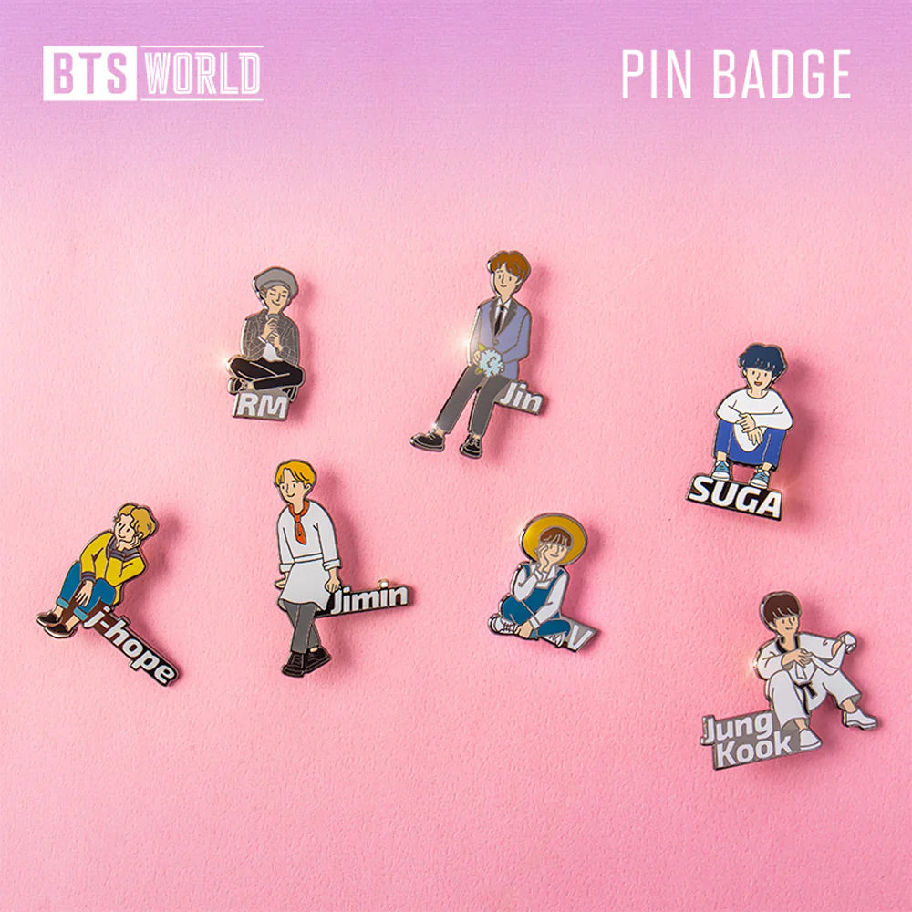 BTS WORLD Pin Badge (Jungkook)