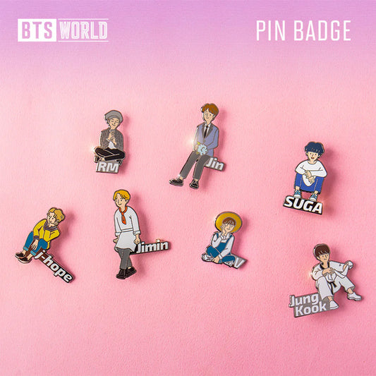 BTS WORLD Pin Badge (Jungkook)
