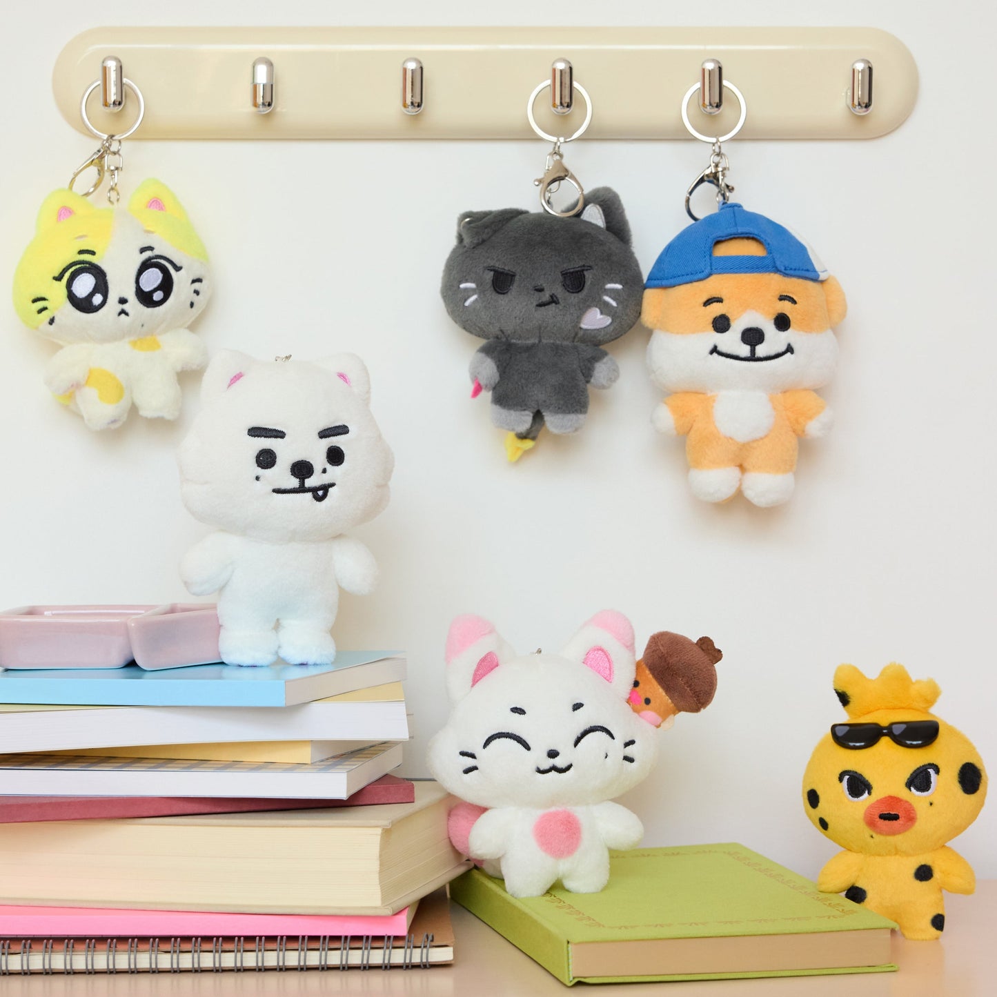 (PRE ORDER) ENHYPEN ENCHIN Character Collection — Plush Keyring