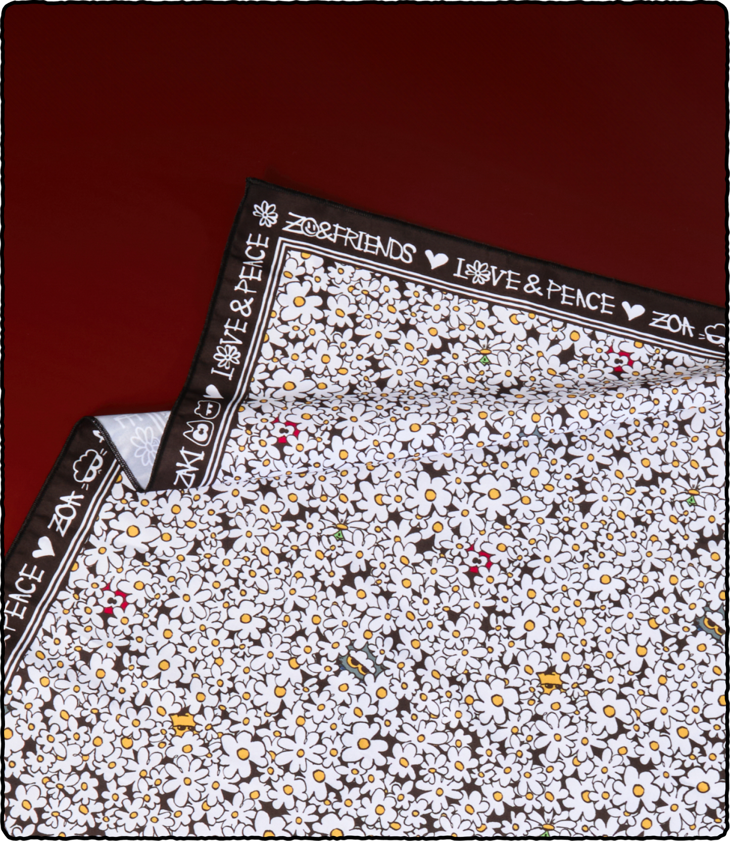 (PRE-ORDER) G-DRAGON x ZO&FRIENDS: ZOAful - SCARF