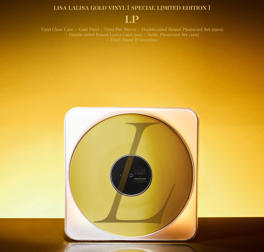 Lisa of BLACKPINK - LALISA Vinyl edition