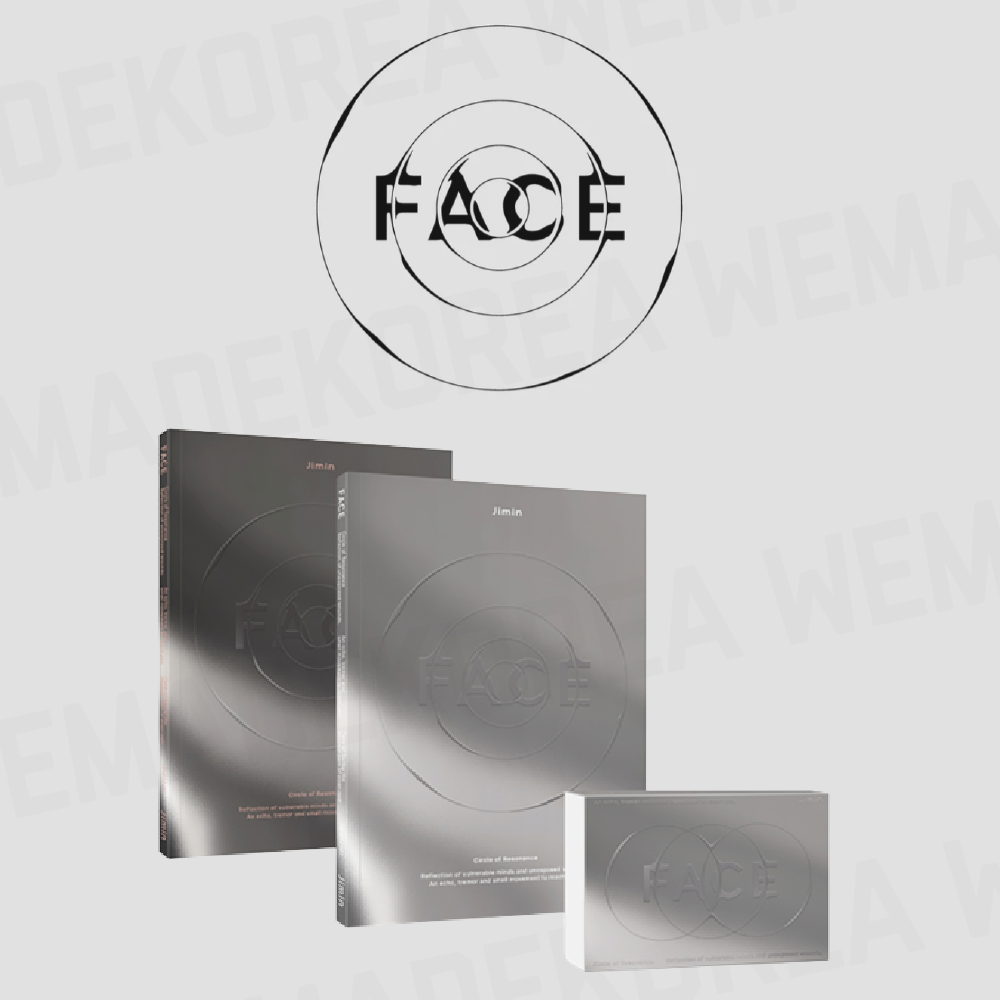 JIMIN (BTS) – SOLO ALBUM “FACE” | SET (2 Standard Versions + Weverse Ver.)
