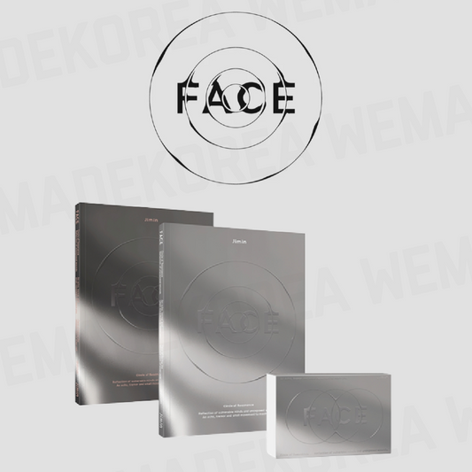 JIMIN (BTS) – SOLO ALBUM “FACE” | SET (2 Standard Versions + Weverse Ver.)