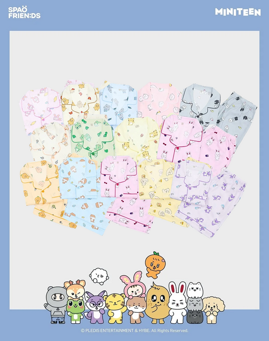 (PRE-ORDER) MINITEEN&SPAO - SHORT-SLEEVE PAJAMAS